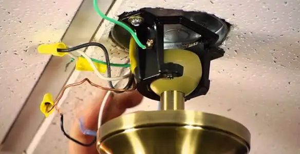 Ceiling fan wiring repair and electrical connection service in Baton Rouge, LA