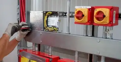 fire alarm installation service with certified electricians wiring fire alarm control equipment in Baton Rouge, LA