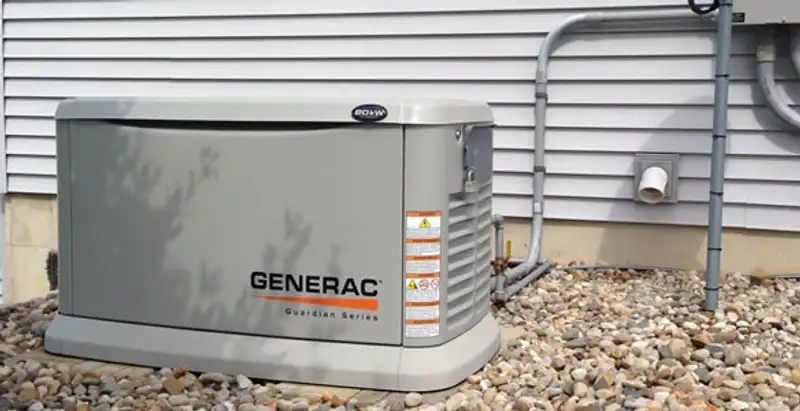 generator installation service featuring outdoor standby generator setup by licensed electricians in Baton Rouge, LA