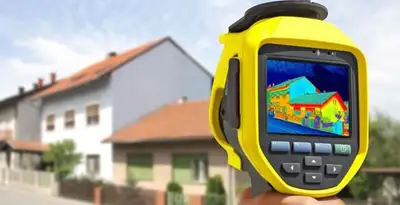 home energy audit service performing exterior thermal inspection to identify energy loss in Baton Rouge, LA