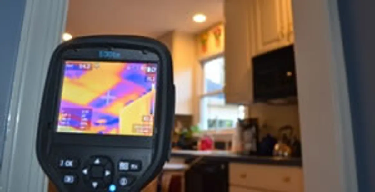 home energy audit service using thermal imaging to evaluate electrical efficiency inside a home in Baton Rouge, LA