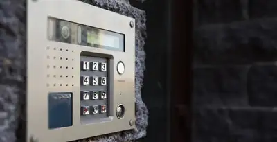 intercom system for home installation services with secure entry communication panel in Baton Rouge, LA