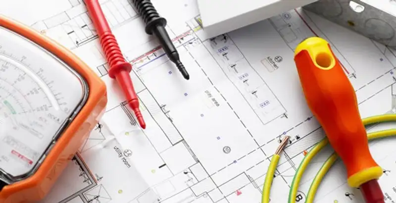 licensed electrician planning and testing electrical systems using professional tools in Baton Rouge, LA