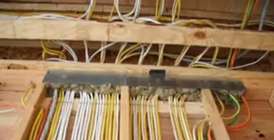 new construction wiring services with organized electrical rough-in performed by licensed electricians in Baton Rouge, LA