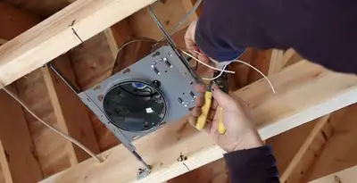 Professional recessed lighting installation with electrical wiring by licensed electricians in Baton Rouge, LA