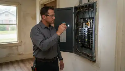 Whole-home electrical inspection identifying wiring and breaker hazards in a Carville, LA home