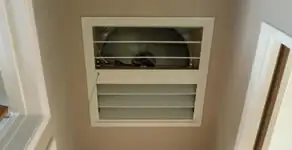 whole house fan installation services with ceiling-mounted ventilation system in Baton Rouge, LA